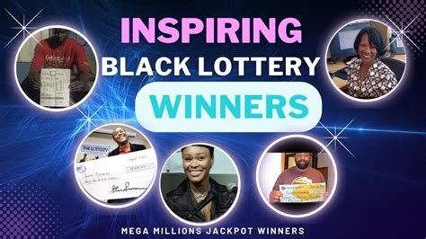 black lottery winners uk.